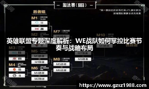 英雄联盟专题深度解析：WE战队如何掌控比赛节奏与战略布局