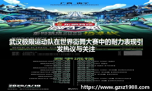 武汉极限运动队在世界街舞大赛中的耐力表现引发热议与关注